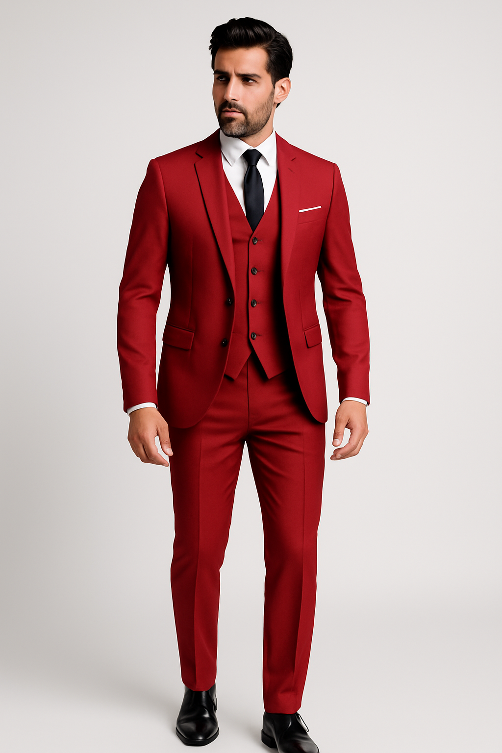 Sebastian | Men’s Three Piece Suit in a Classic Formal Fit
