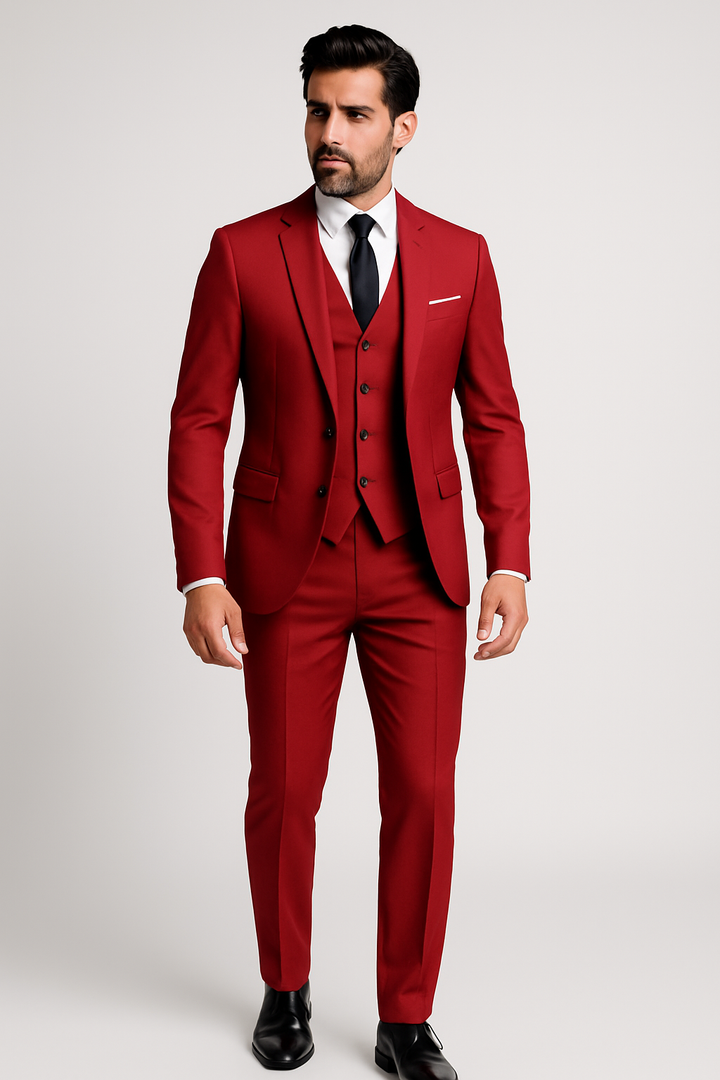 Sebastian | Men’s Three Piece Suit in a Classic Formal Fit