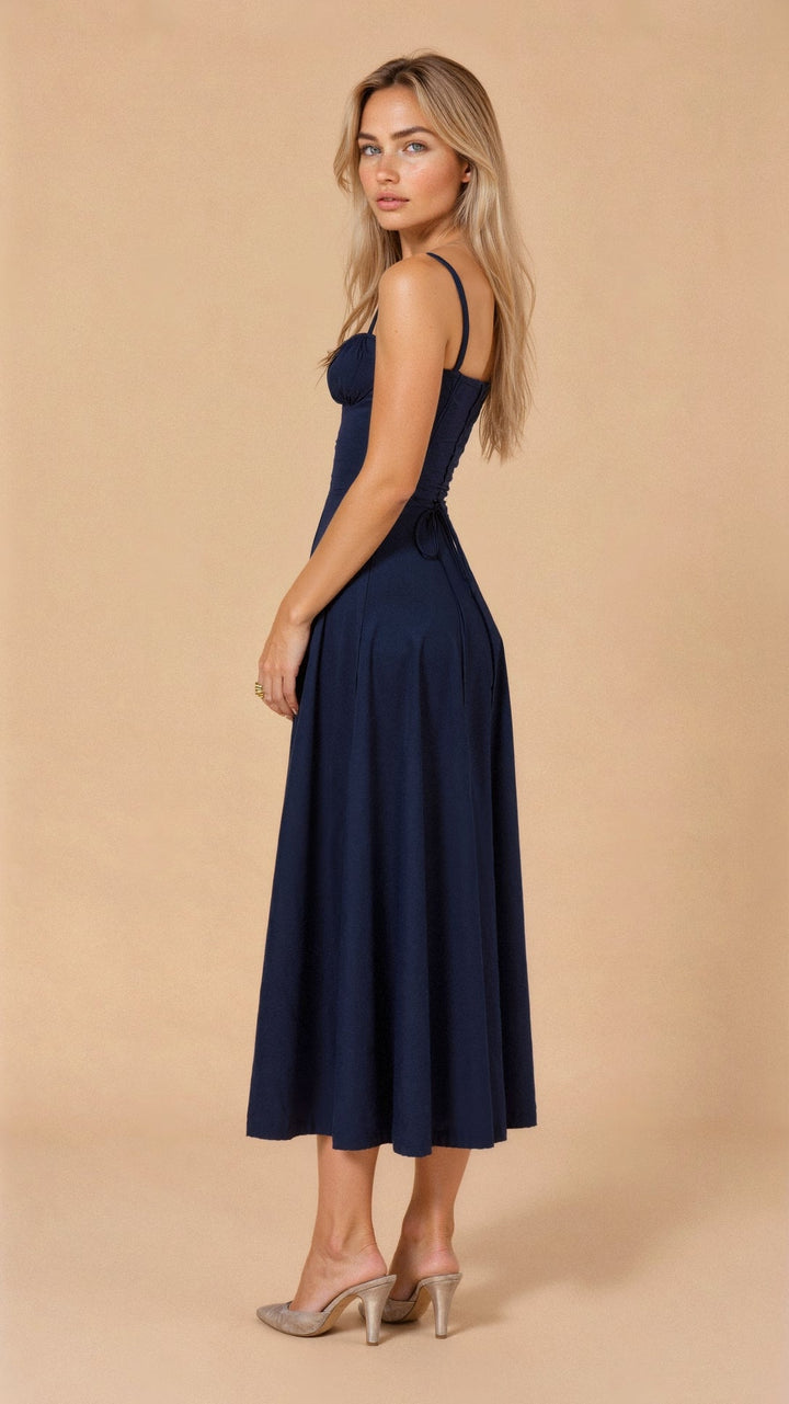 Lila | Women’s Midi Dress in a Soft Floral Style