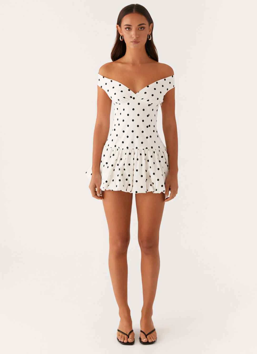 Isabelle | Women’s Mini Dress featuring an Off Shoulder Neckline