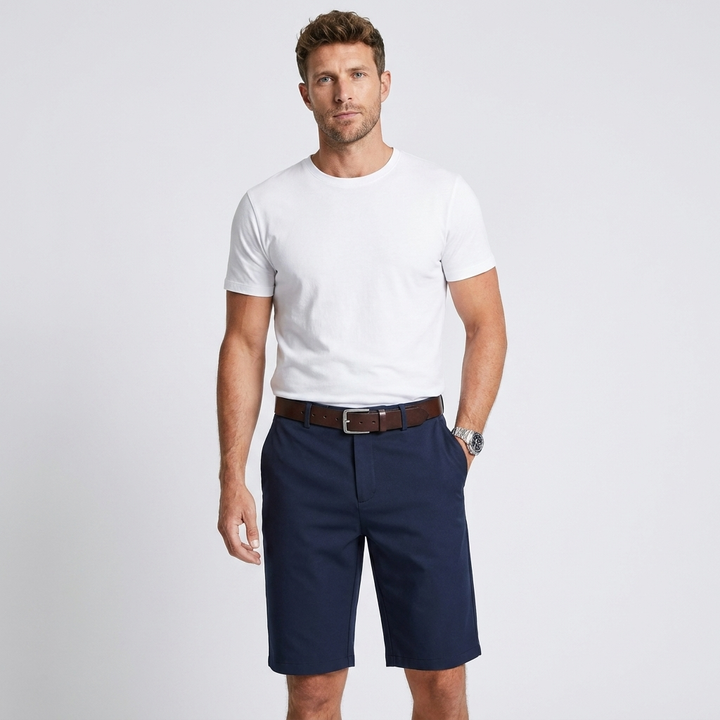 Harlow | Men's Breathable Bermuda Shorts for Smart Casual and Outdoor Wear
