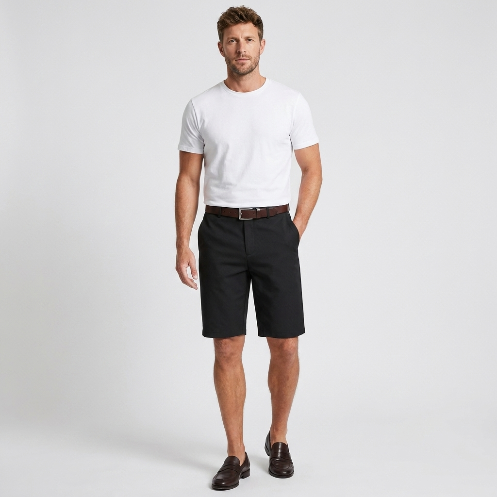 Harlow | Men's Breathable Bermuda Shorts for Smart Casual and Outdoor Wear