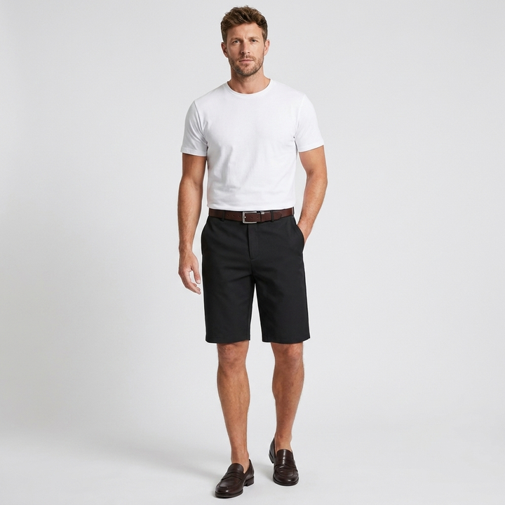 Harlow | Men's Breathable Bermuda Shorts for Smart Casual and Outdoor Wear