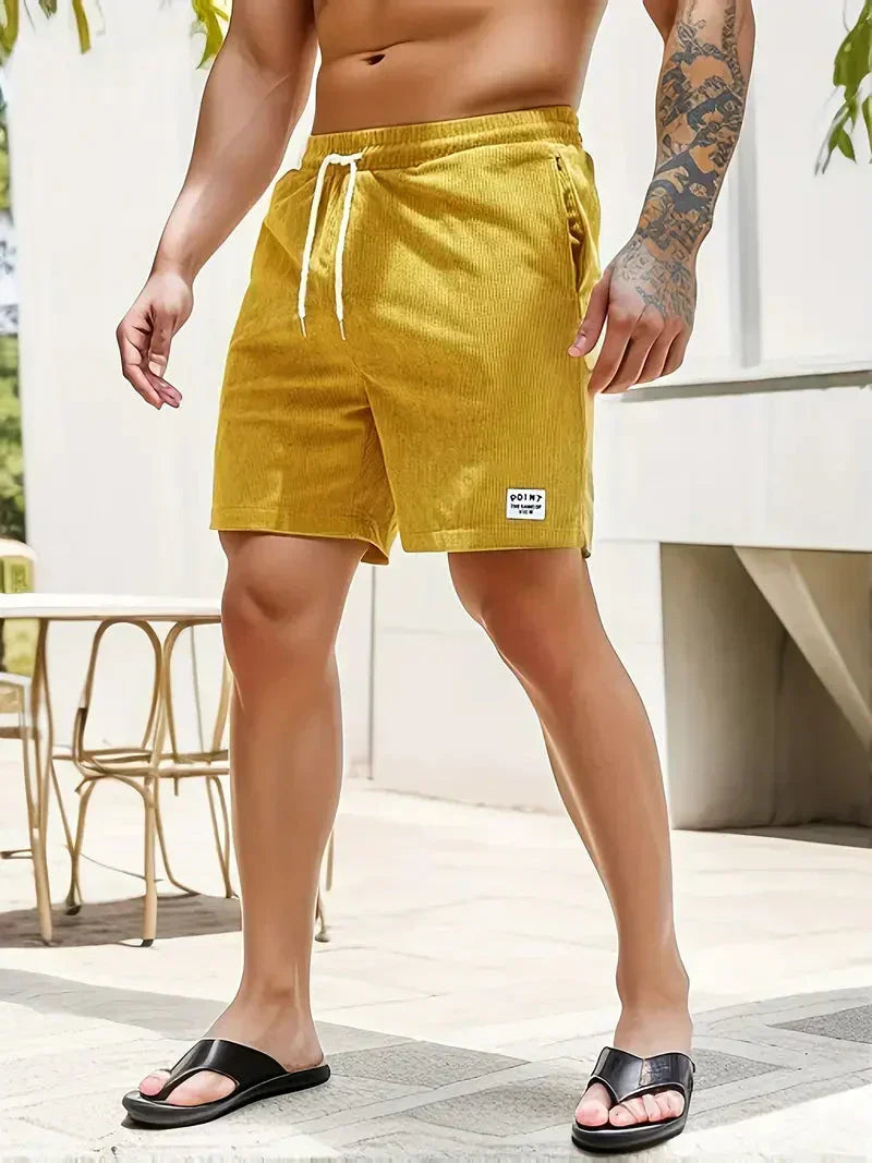 Kian | Men’s Shorts featuring a Textured Finish