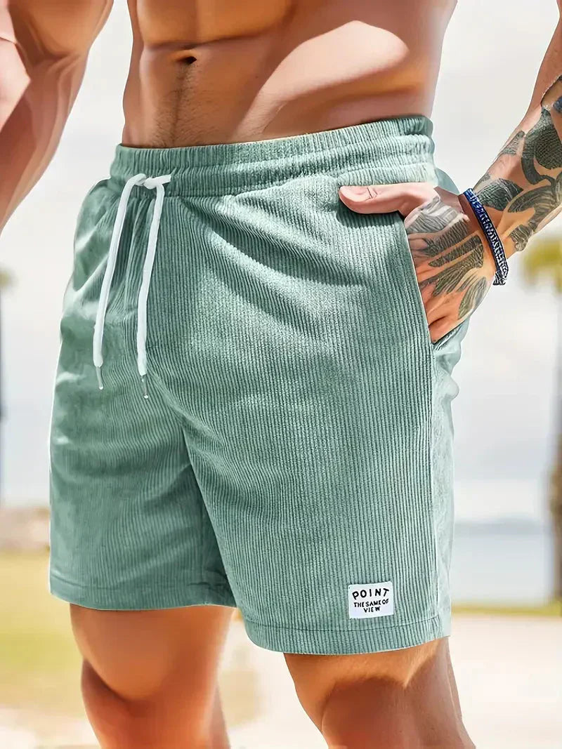 Kian | Men’s Shorts featuring a Textured Finish