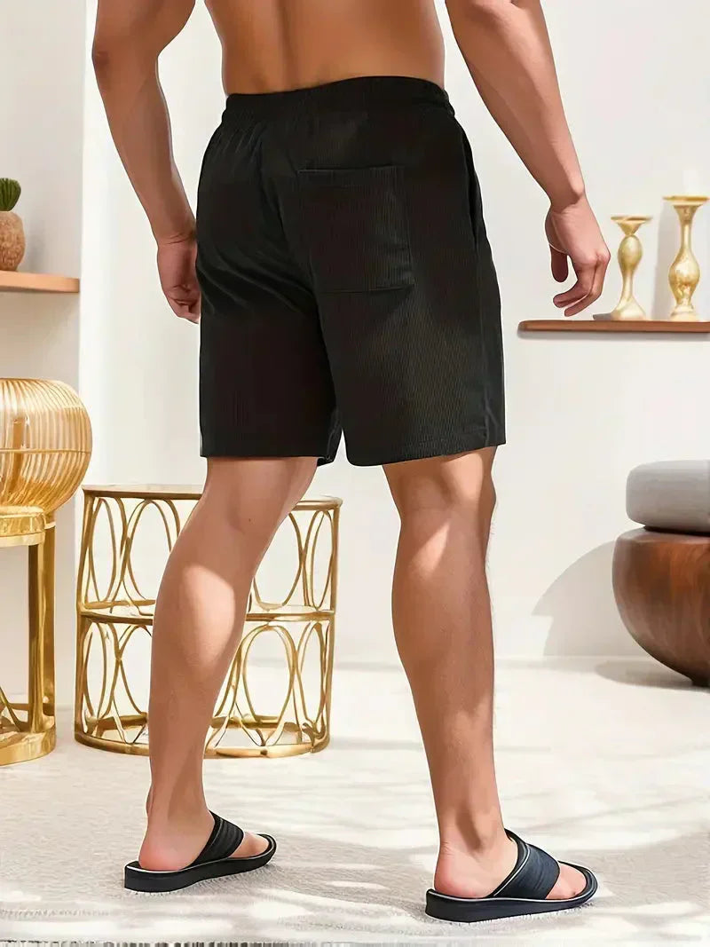 Kian | Men’s Shorts featuring a Textured Finish