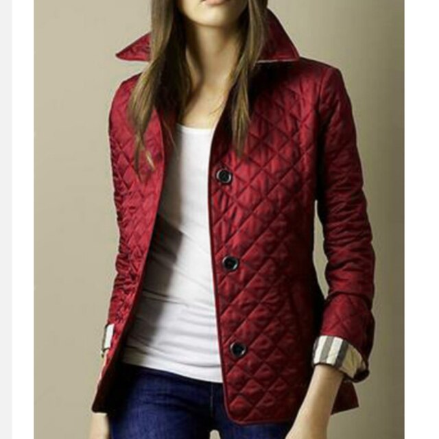 Aveline | Women’s Quilted Jacket with Button Fastening