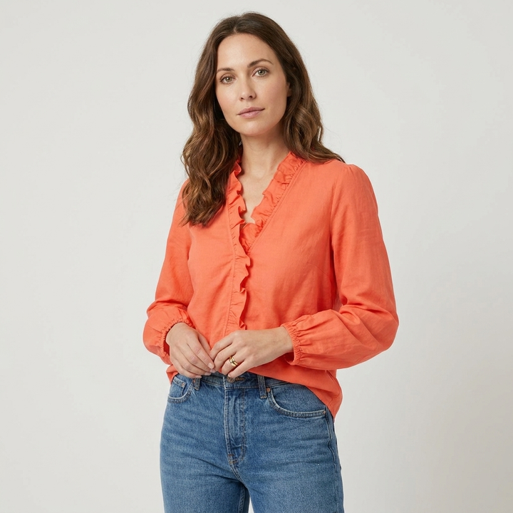 Isadora | Women's Elegant Summer Blouse in a Light, Relaxed Silhouette