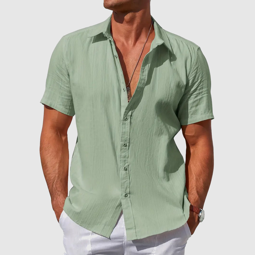 Luca | Men’s Shirt designed for Warm Weather Styling