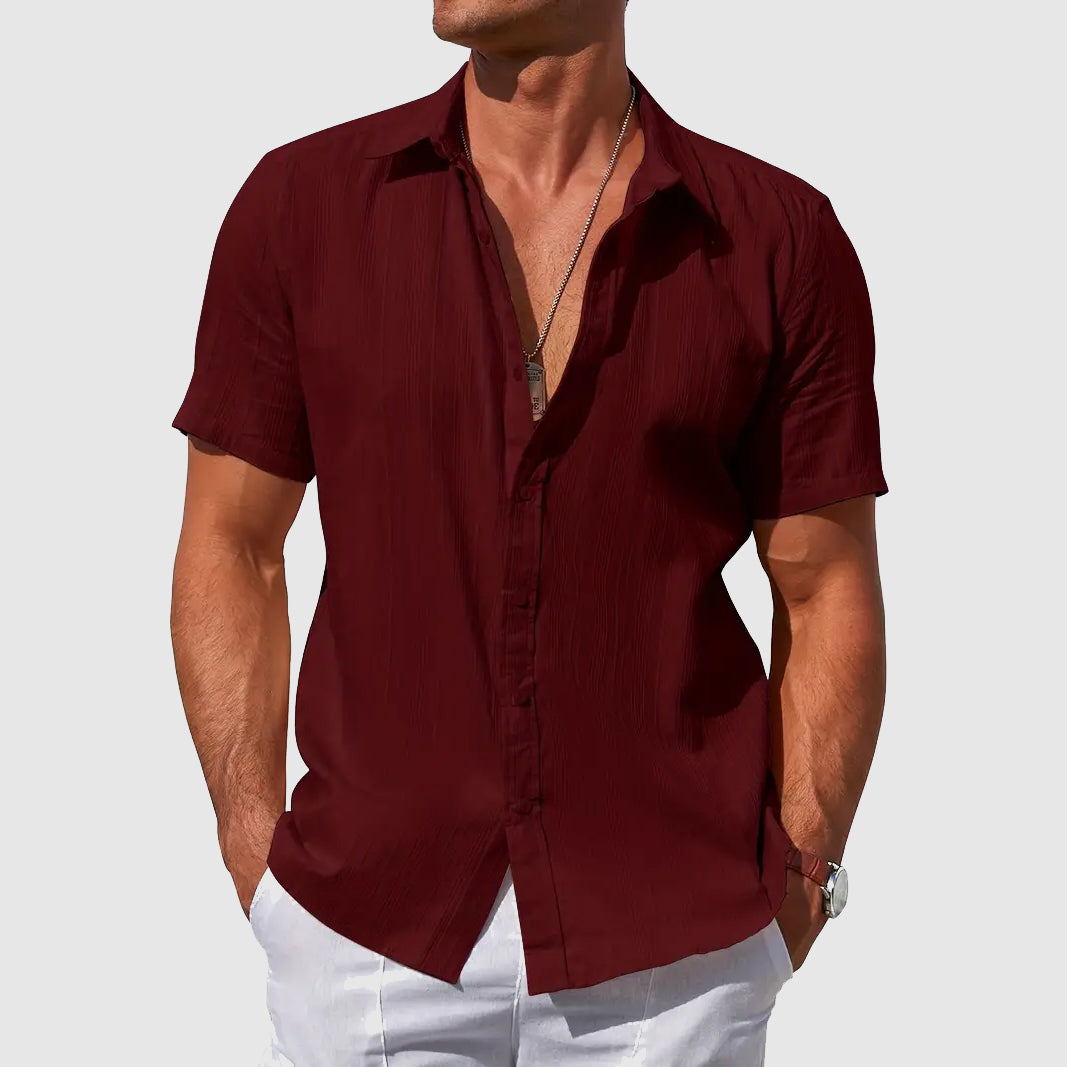 Luca | Men’s Shirt designed for Warm Weather Styling