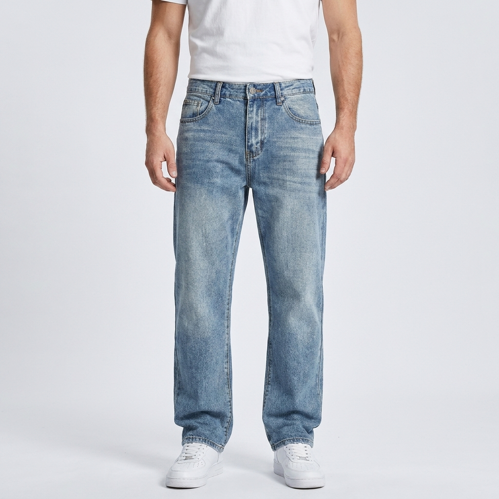 Kevin | Men’s Straight-Leg Jeans with clean classic appeal