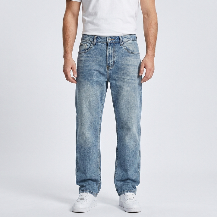 Kevin | Men’s Straight-Leg Jeans with clean classic appeal