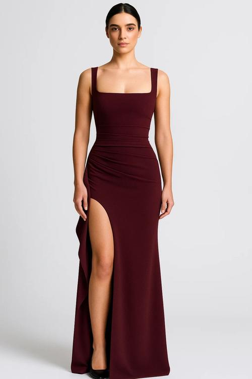 Elara | Women’s Maxi Dress featuring a Side Split