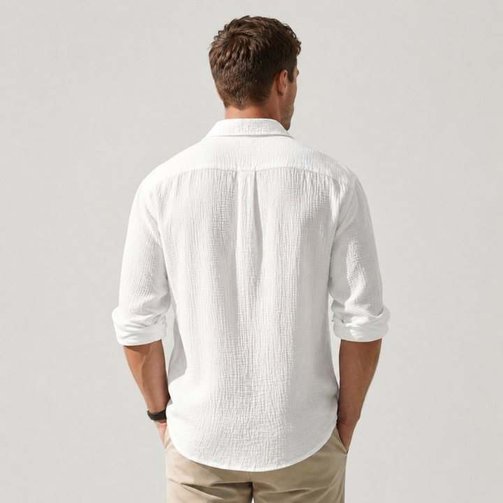Mateo | Men's Lightweight Textured Shirt for Casual Everyday Wear