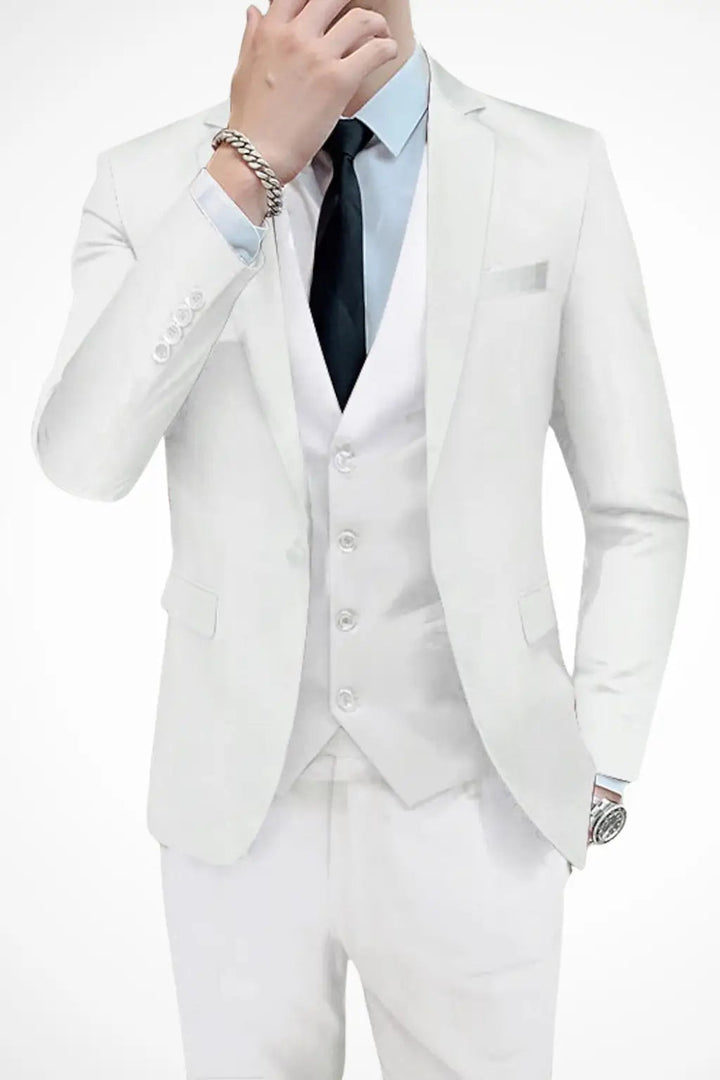 Dominic | Men’s Three Piece Suit in a Sharp Formal Fit