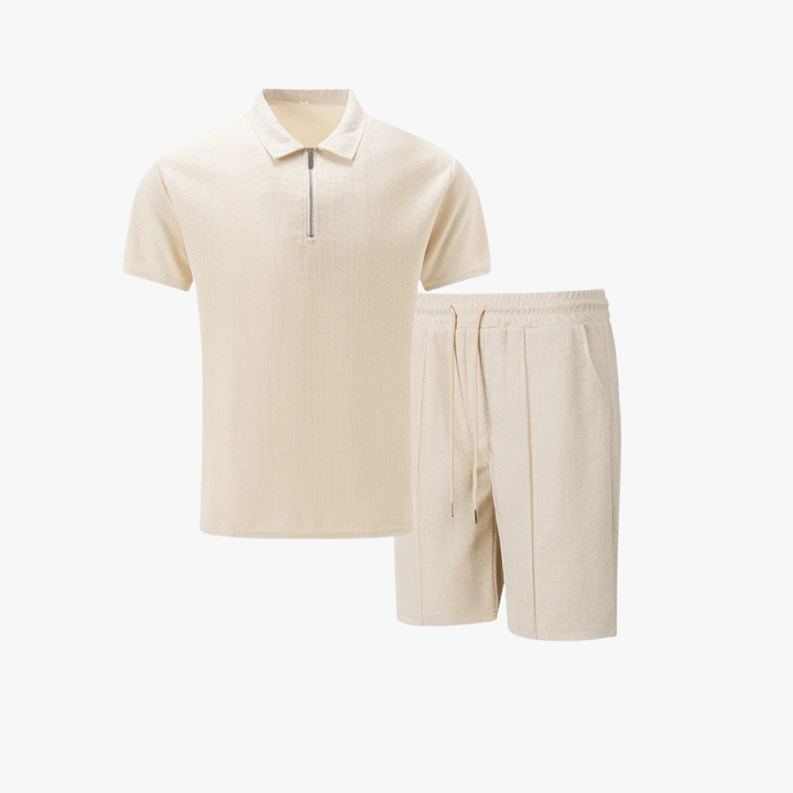 Rocco | Men’s Co-Ord Set in a Textured Knit Style