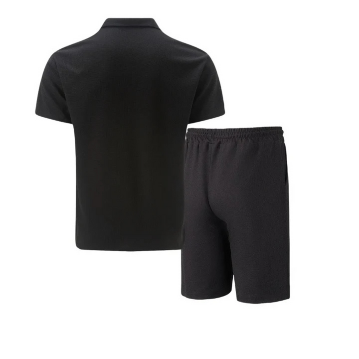 Rocco | Men’s Co-Ord Set in a Textured Knit Style