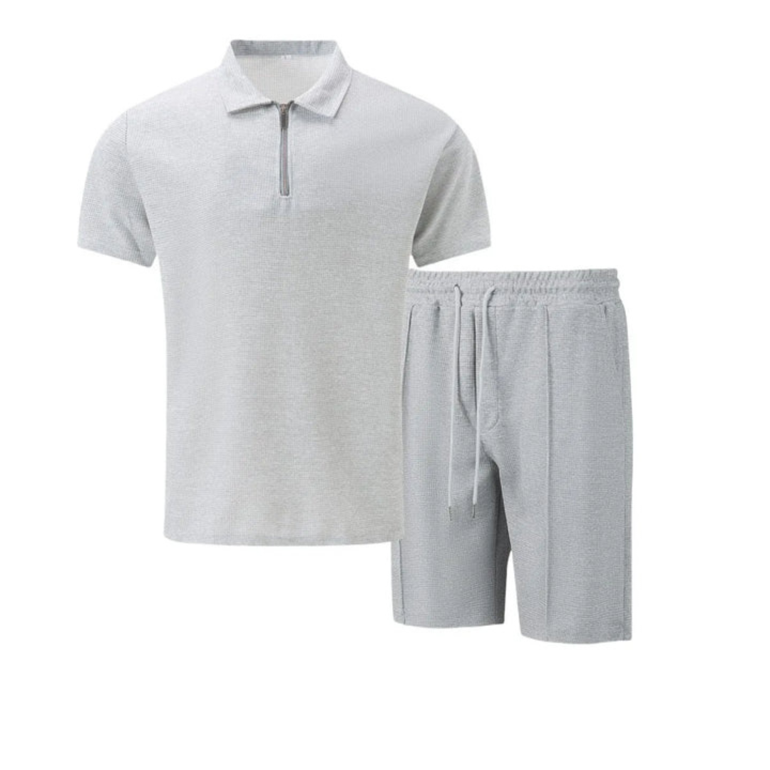Rocco | Men’s Co-Ord Set in a Textured Knit Style