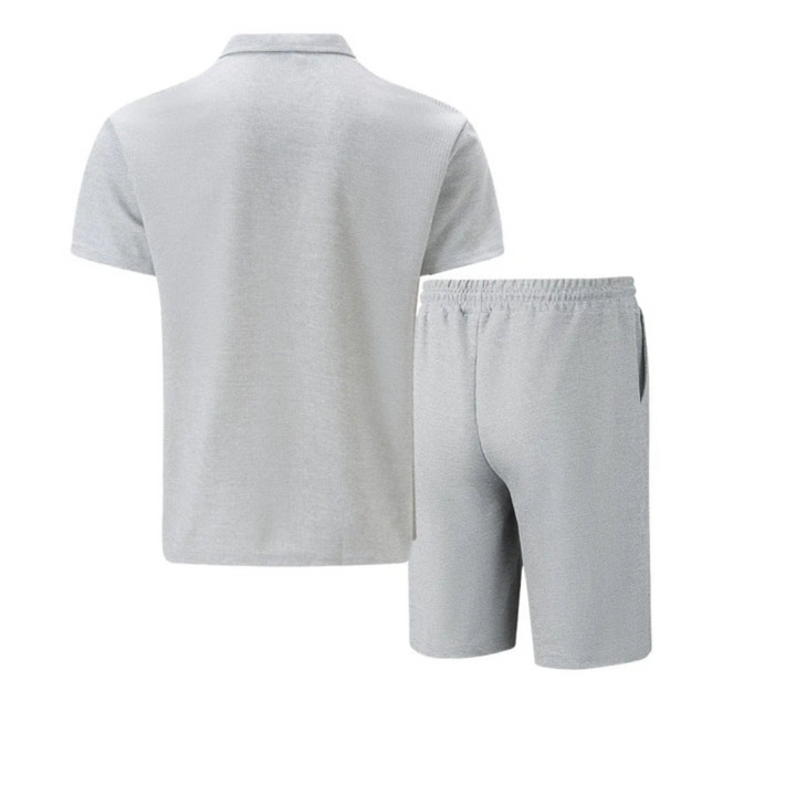 Rocco | Men’s Co-Ord Set in a Textured Knit Style