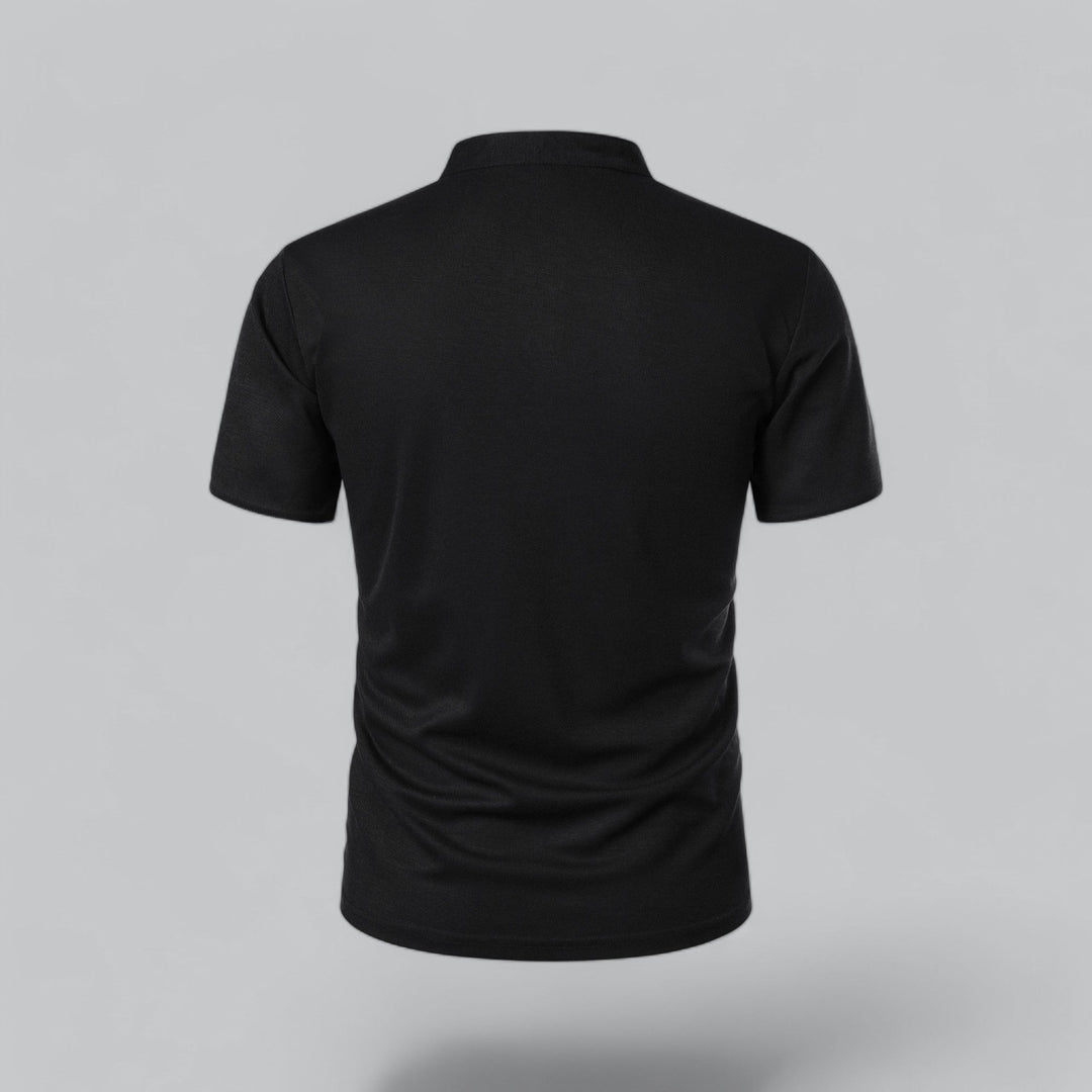 Nico | Men’s Polo Shirt featuring a Stand Collar