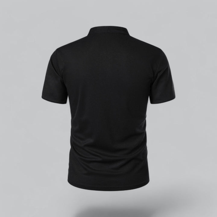 Nico | Men’s Polo Shirt featuring a Stand Collar