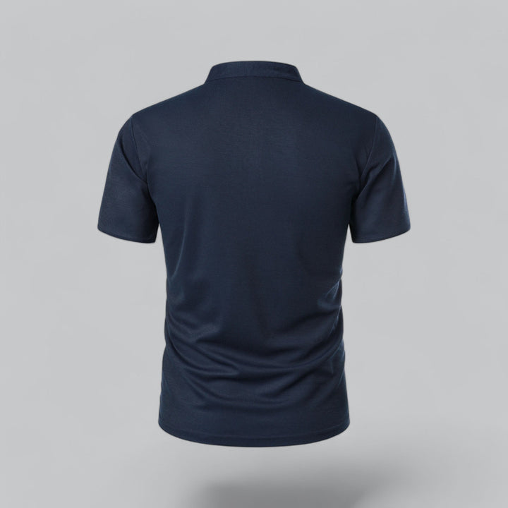 Nico | Men’s Polo Shirt featuring a Stand Collar