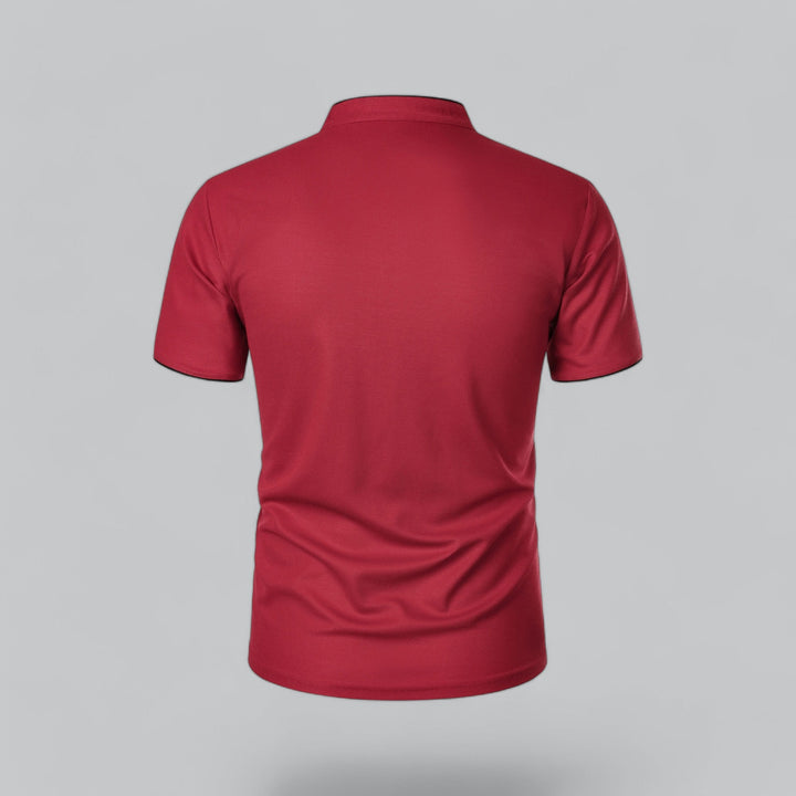 Nico | Men’s Polo Shirt featuring a Stand Collar