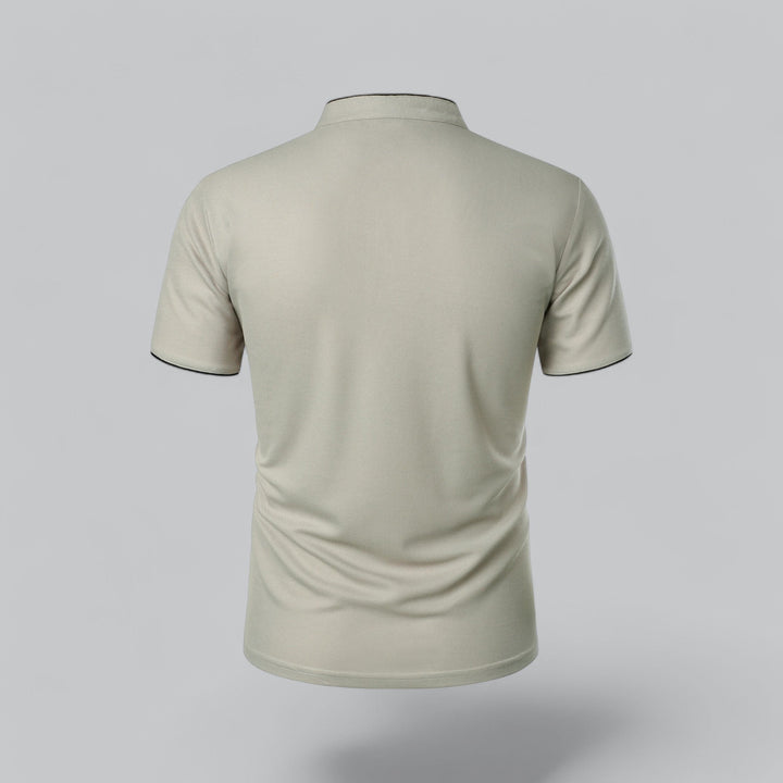 Nico | Men’s Polo Shirt featuring a Stand Collar