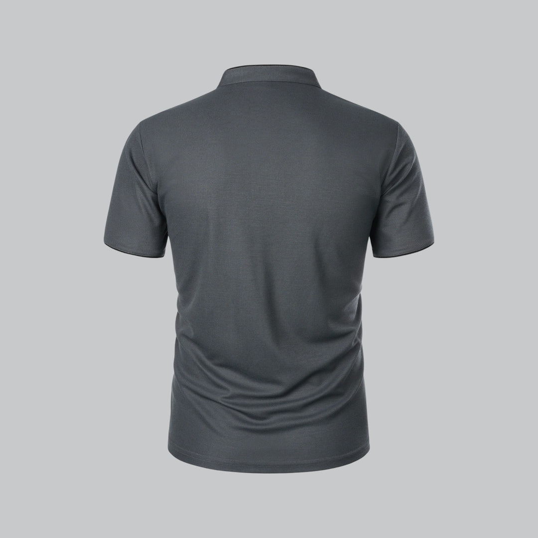 Nico | Men’s Polo Shirt featuring a Stand Collar