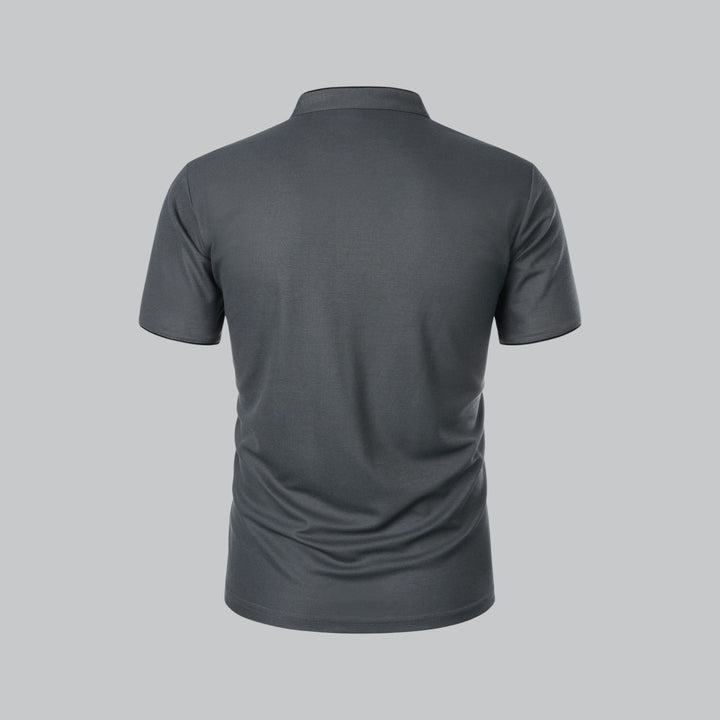 Nico | Men’s Polo Shirt featuring a Stand Collar