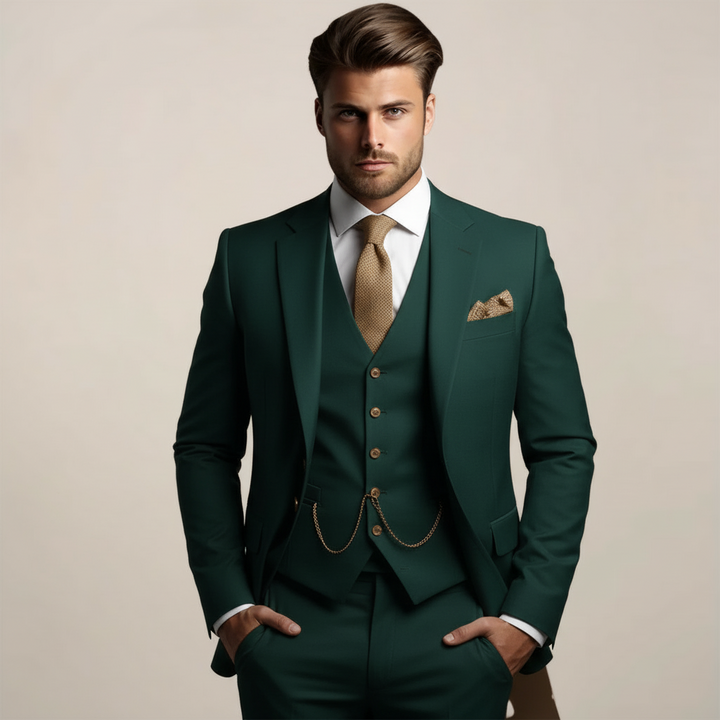 Sebastian | Men’s Three Piece Suit in a Classic Formal Fit