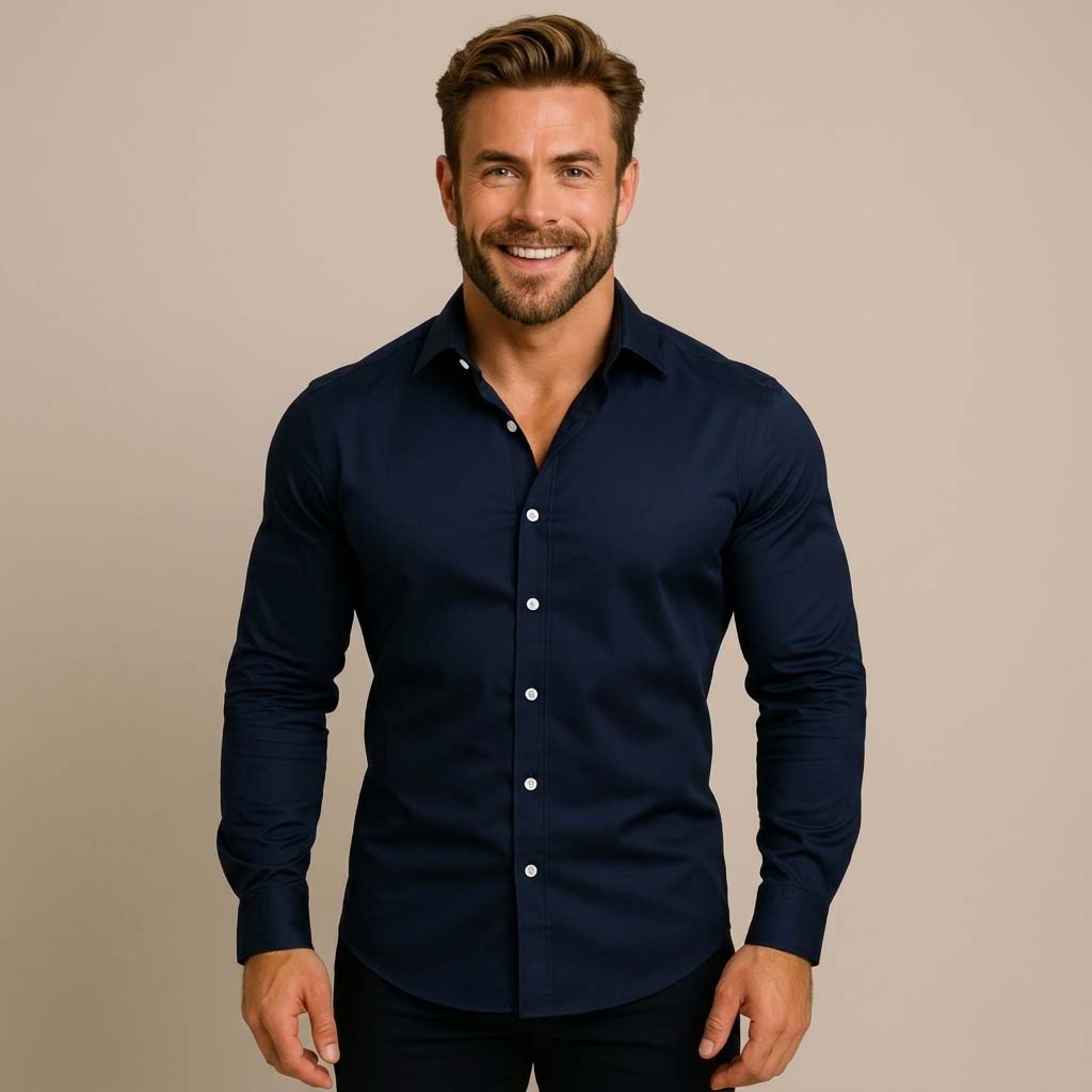 Ewan | Men’s Shirt in a Slim Smart Fit