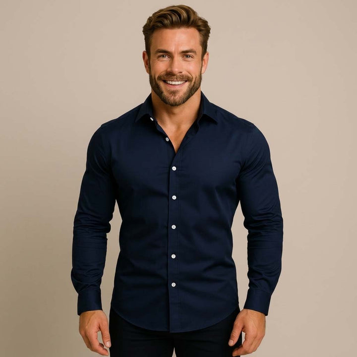 Ewan | Men’s Shirt in a Slim Smart Fit