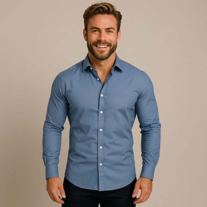 Ewan | Men’s Shirt in a Slim Smart Fit