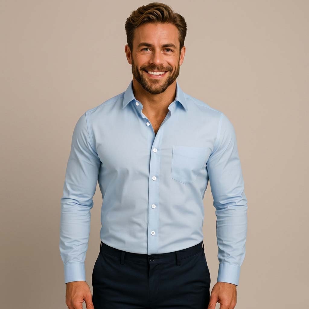 Ewan | Men’s Shirt in a Slim Smart Fit