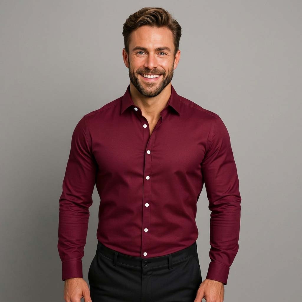 Ewan | Men’s Shirt in a Slim Smart Fit
