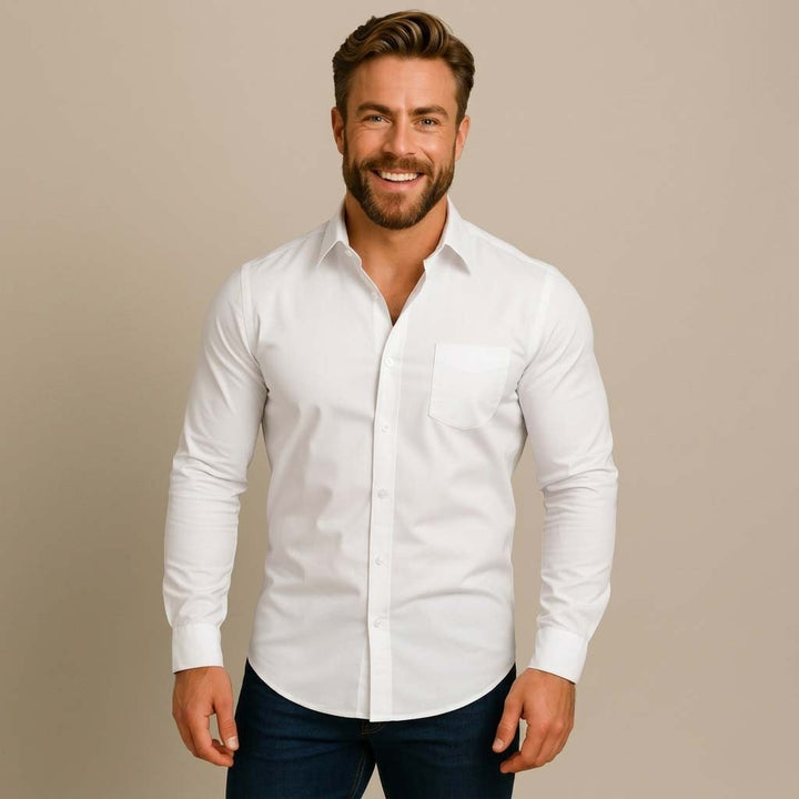 Ewan | Men’s Shirt in a Slim Smart Fit