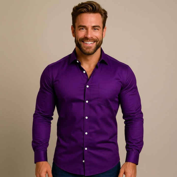 Ewan | Men’s Shirt in a Slim Smart Fit
