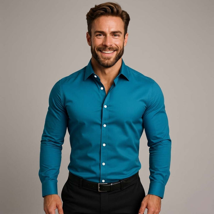 Ewan | Men’s Shirt in a Slim Smart Fit
