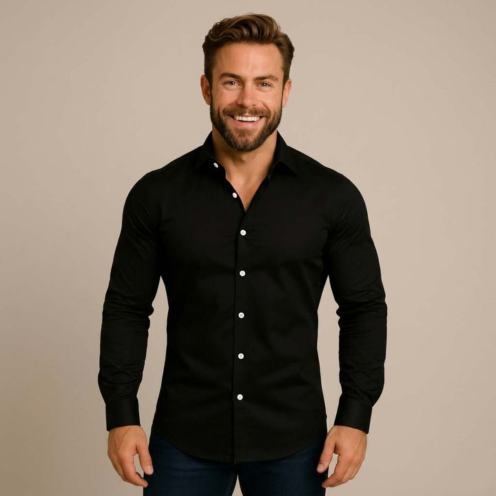 Ewan | Men’s Shirt in a Slim Smart Fit