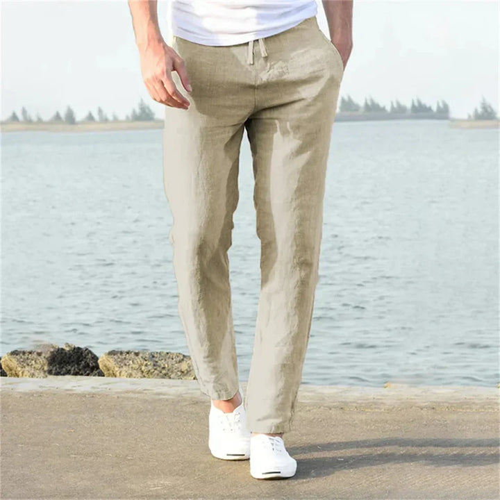 Finley | Men’s Linen Trousers designed for Relaxed Summer Wear