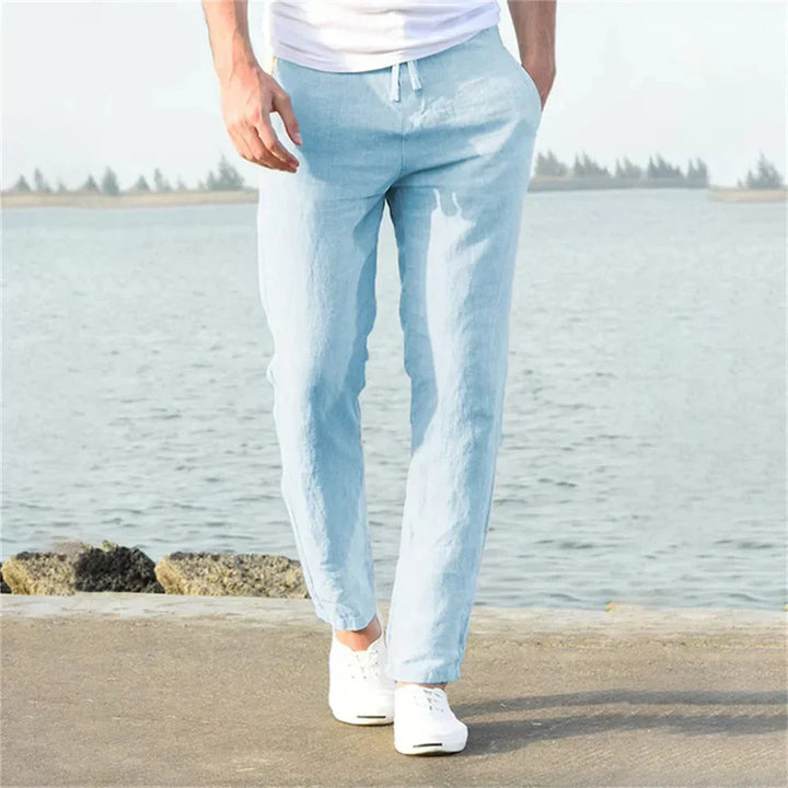 Finley | Men’s Linen Trousers designed for Relaxed Summer Wear