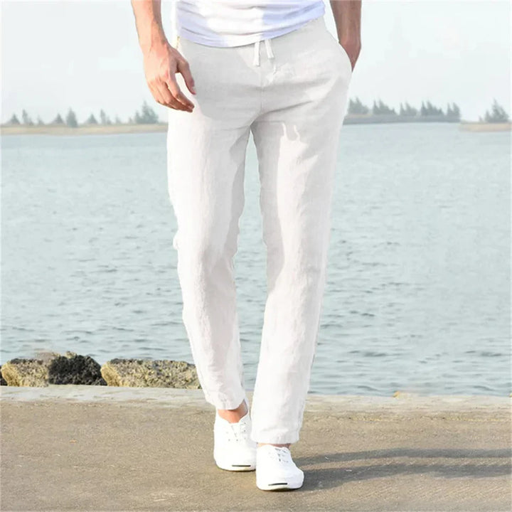 Finley | Men’s Linen Trousers designed for Relaxed Summer Wear