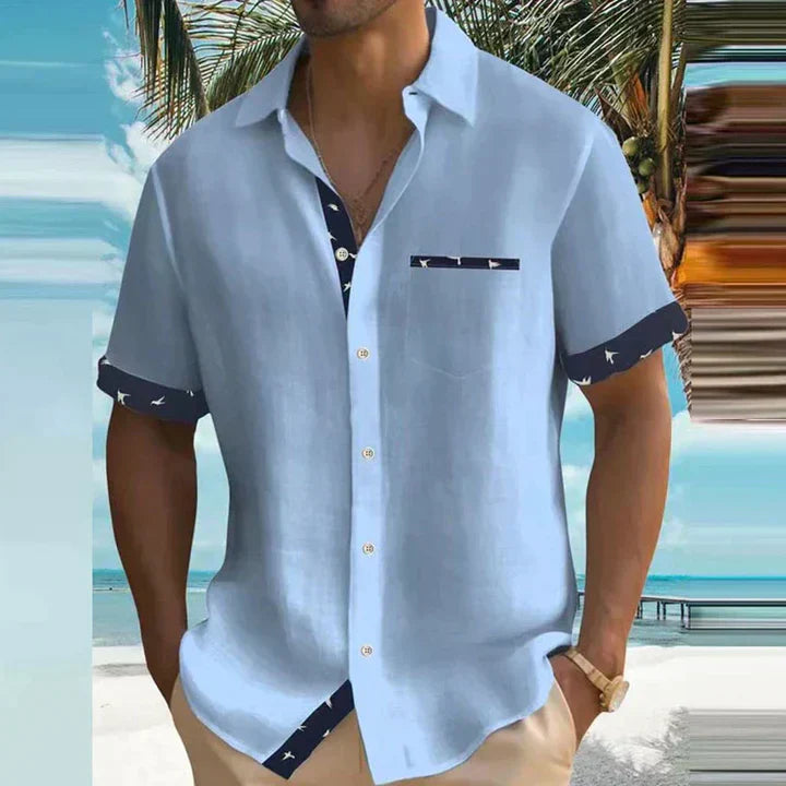 Rupert | Men's Formal Short Sleeve Shirt for Smart Summer Wear