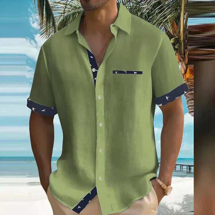 Rupert | Men's Formal Short Sleeve Shirt for Smart Summer Wear