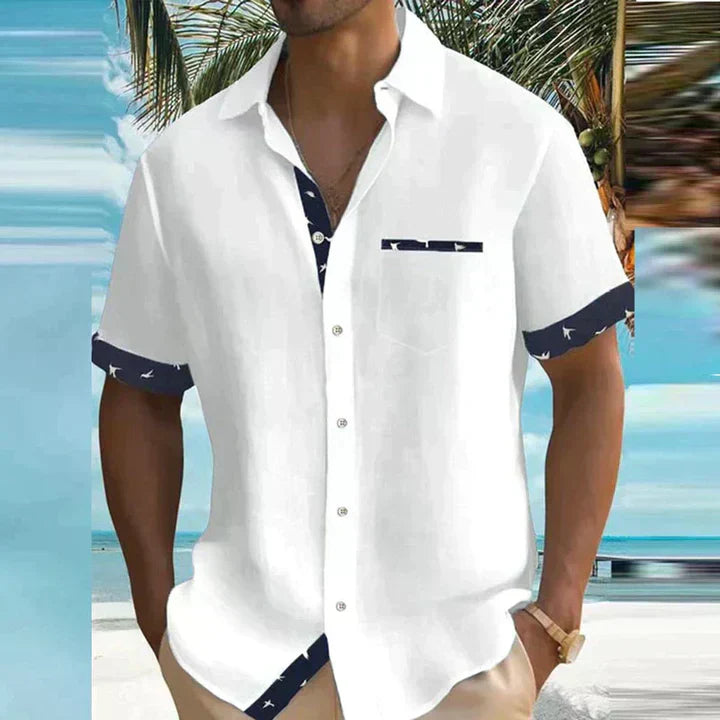 Rupert | Men's Formal Short Sleeve Shirt for Smart Summer Wear