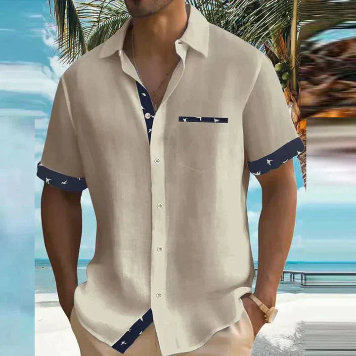 Rupert | Men's Formal Short Sleeve Shirt for Smart Summer Wear