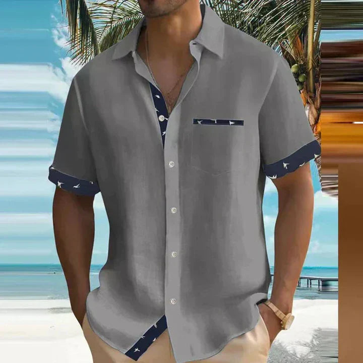 Rupert | Men's Formal Short Sleeve Shirt for Smart Summer Wear