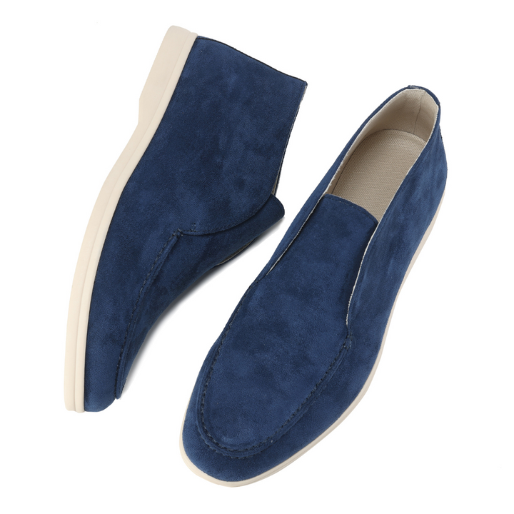 Novin | Men's Suede Moccasin Shoes with a Relaxed Smart Finish