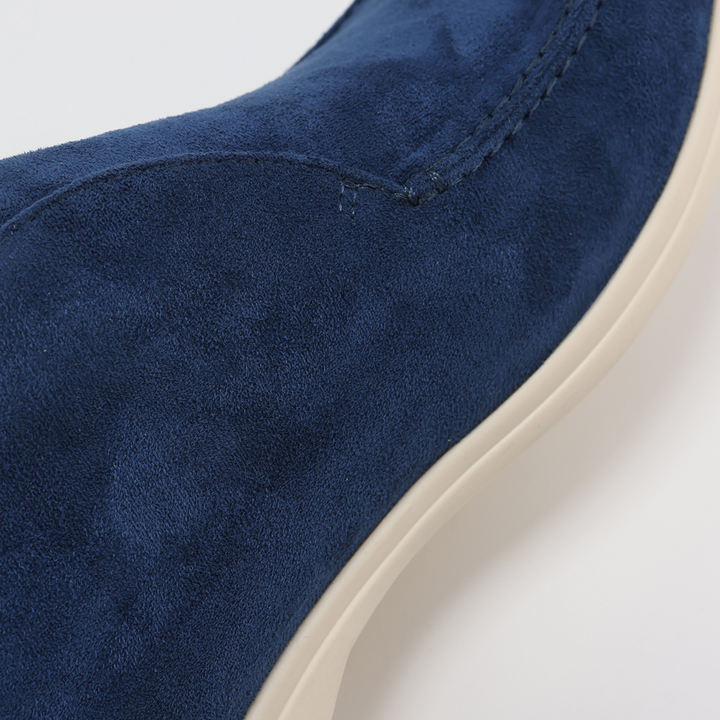 Novin | Men's Suede Moccasin Shoes with a Relaxed Smart Finish